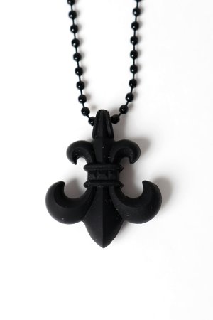 画像2: ★新品 インボイス付 CHROME HEARTS クロムハーツ BSフレア クロスボール シリコンネックレス{-BFS}