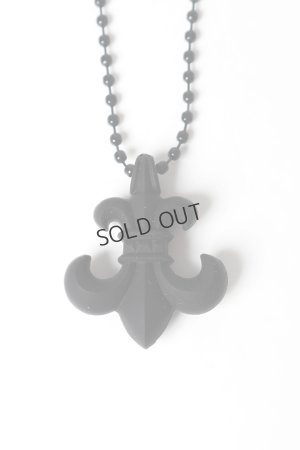 画像2: {SOLD}★新品 インボイス付 CHROME HEARTS クロムハーツ PENDANT-BS FLEUR - SLCN／BSフレア ボールチェーン シリコンネックレス{-BFS}