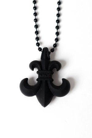 画像3: ★新品 インボイス付 CHROME HEARTS クロムハーツ BSフレア クロスボール シリコンネックレス{-BFS}