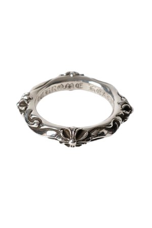画像1: ★新品 インボイス付 CHROME HEARTS クロムハーツ RING-SBT BAND／SBTバンドリング{-BFS}