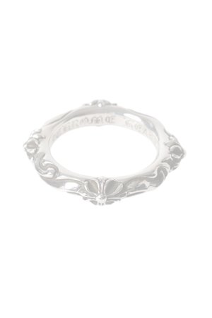 画像1:   CHROME HEARTS クロムハーツ RING-SBT BAND／SBTバンドリング {-BFS}  :CH202606-01-SLV-20 