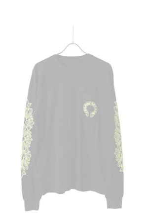 画像2: CHROME HEARTS クロムハーツ ホースシュー L/S Tシャツ{-BFS}