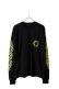 画像2: CHROME HEARTS クロムハーツ ホースシュー L/S Tシャツ{-BFS} (2)