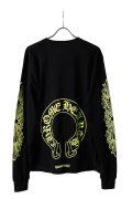 CHROME HEARTS クロムハーツ ホースシュー L/S Tシャツ{-BFS}