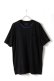 画像1: CHROME HEARTS クロムハーツ ネックロゴ S/S Tシャツ ブラック×ブループリント{-BFS} (1)