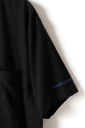 画像3: CHROME HEARTS クロムハーツ ネックロゴ S/S Tシャツ ブラック×ブループリント{-BFS}