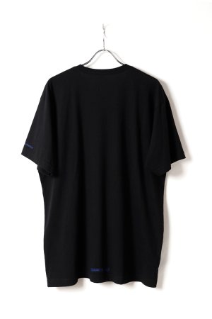 画像5: CHROME HEARTS クロムハーツ ネックロゴ S/S Tシャツ ブラック×ブループリント{-BFS}
