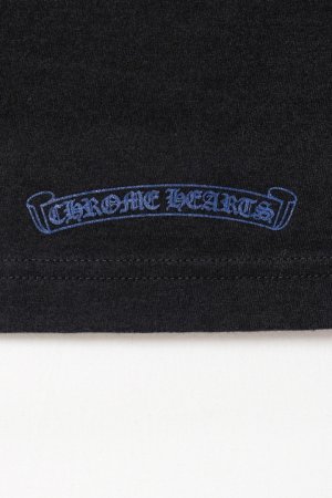 画像6: CHROME HEARTS クロムハーツ ネックロゴ S/S Tシャツ ブラック×ブループリント{-BFS}