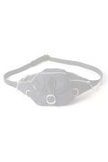   CHROME HEARTS クロムハーツ snat bag mini denim／ミニスナットパック インディゴデニム×ブラックレザー {-BFS}  :CH202606-12-F 