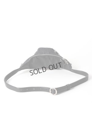 画像3: {SOLD}CHROME HEARTS クロムハーツ snat bag mini denim／ミニスナットパック インディゴデニム×ブラックレザー{-BFS}