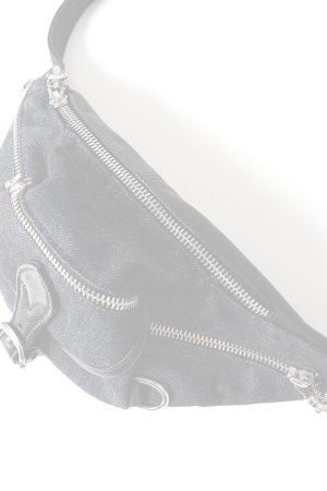画像8:  {SOLD} CHROME HEARTS クロムハーツ snat bag mini denim／ミニスナットパック インディゴデニム×ブラックレザー {-BFS}  :CH202606-12-F 