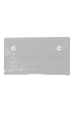 画像1:  {SOLD} CHROME HEARTS クロムハーツ WALLET-WAVE-BLK HVY WT LTHR／ウェーブウォレット {-BFS}  :CH202606-16-F 