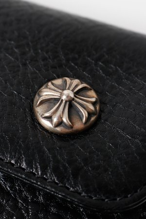 画像3: CHROME HEARTS クロムハーツ WALLET-WAVE-BLK HVY WT LTHR／ウェーブウォレット{-BFS}