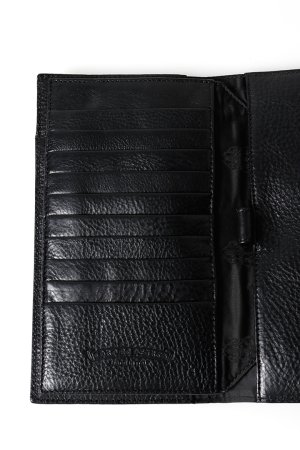 画像4: CHROME HEARTS クロムハーツ WALLET-WAVE-BLK HVY WT LTHR／ウェーブウォレット{-BFS}