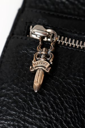 画像6: CHROME HEARTS クロムハーツ WALLET-WAVE-BLK HVY WT LTHR／ウェーブウォレット{-BFS}