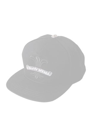 画像1: CHROME HEARTS クロムハーツ HAT-BSBL CAP-DENIM-CH FLR-SCROLL LABEL{-BFS}