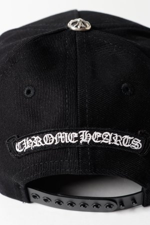 画像5: CHROME HEARTS クロムハーツ HAT-BSBL CAP-DENIM-CH FLR-SCROLL LABEL{-BFS}