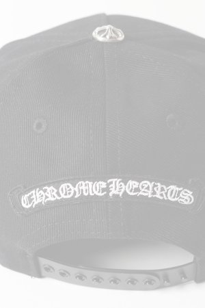 画像5: CHROME HEARTS クロムハーツ HAT-BSBL CAP-DENIM-CH FLR-SCROLL LABEL{-BFS}