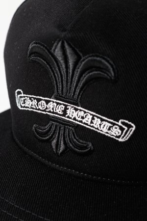 画像6: CHROME HEARTS クロムハーツ HAT-BSBL CAP-DENIM-CH FLR-SCROLL LABEL{-BFS}