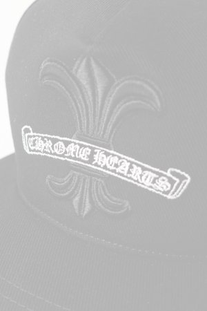 画像6: CHROME HEARTS クロムハーツ HAT-BSBL CAP-DENIM-CH FLR-SCROLL LABEL{-BFS}
