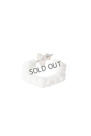 画像1: {SOLD}★海外買付 新品 インボイス付 CHROME HEARTS クロムハーツ PC-HOOP-CROSS-SLCN／ピアス{-BFS}