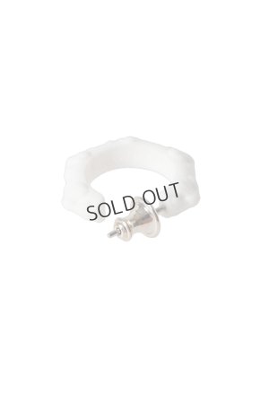 画像2: {SOLD}★海外買付 新品 インボイス付 CHROME HEARTS クロムハーツ PC-HOOP-CROSS-SLCN／ピアス{-BFS}
