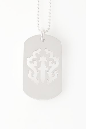 画像2: CHROME HEARTS クロムハーツ DOG TG-DAGGER-SLV-Ncklce／ダガー ドッグタグ ペンダント{-BFS}