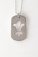 画像2: CHROME HEARTS クロムハーツ DOG TG-CH FLEUR-SLV-Ncklce／フレア ドッグタグ ペンダント{-BFS} (2)