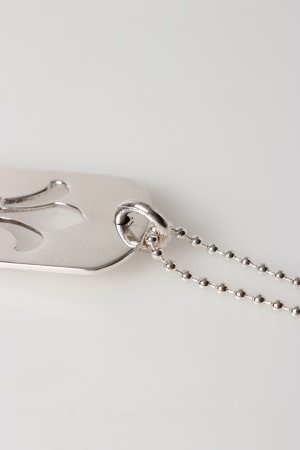 画像5: CHROME HEARTS クロムハーツ DOG TG-CH FLEUR-SLV-Ncklce／フレア ドッグタグ ペンダント{-BFS}