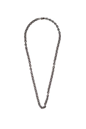 画像1: CHROME HEARTS クロムハーツ NKLC-PAPER CHAIN-I18-SLV／ペーパーチェーンネックレス{-BFS}