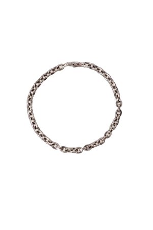 画像1: CHROME HEARTS クロムハーツ BRCLT-PAPER CHAIN-I08-SLV／ペーパーチェーンブレスレット{-BFS}