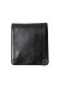 画像2: ★新品 インボイス付 CHROME HEARTS クロムハーツ WALLET-1 SNAP BLK HVY WT LTHR-／ワンスナップクロスボタン レザーウォレット{-BFS} (2)