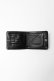 画像4: ★新品 インボイス付 CHROME HEARTS クロムハーツ WALLET-1 SNAP BLK HVY WT LTHR-／ワンスナップクロスボタン レザーウォレット{-BFS} (4)