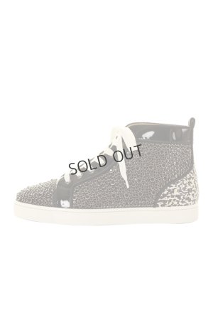 画像1: {SOLD}christian louboutin クリスチャン ルブタン Sneaker{CL-201706-02-BLK-AGS}