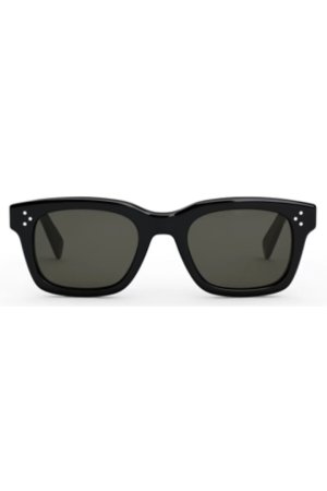 画像1: CELINE セリーヌ ブラックフレーム 41 サングラス / アセテート CELINE 3 DOTS Acetate Sunglasses{E-}
