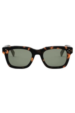 画像1: CELINE セリーヌ ブラックフレーム 41 サングラス / アセテート CELINE 3 DOTS Acetate Sunglasses
