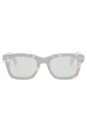 画像1: CELINE セリーヌ ブラックフレーム 41 サングラス / アセテート CELINE 3 DOTS Acetate Sunglasses