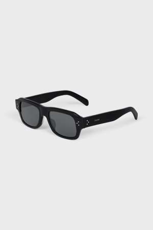 画像3: CELINE セリーヌ ブラックフレーム 61 サングラス / アセテート CELINE 3 DOTS HD Acetate Sunglasses
