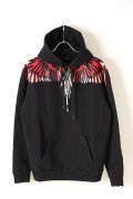 MARCELO BURLON マルセロ ブロン GEOMETRIC WINGS HOODIE{-AIA}