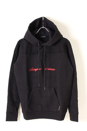 画像1: 【 50%OFF セール｜119,900円→59,950円】 MARCELO BURLON マルセロ ブロン WINGS LETTERING HOODIE{-AIA}