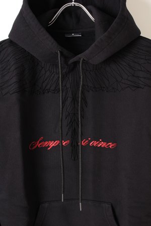 画像2: 【 50%OFF セール｜119,900円→59,950円】 MARCELO BURLON マルセロ ブロン WINGS LETTERING HOODIE{-AIA}