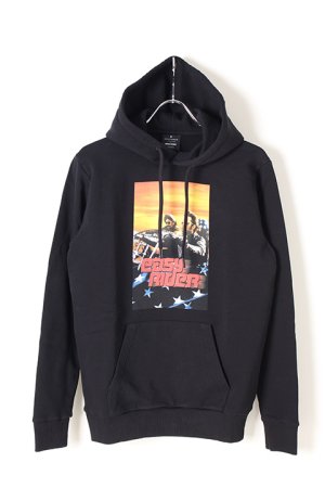 画像1: 【 50%OFF セール｜69,300円→34,650円】 MARCELO BURLON マルセロ ブロン EASY RIDER POSTER HOODIE{CMBS20-096-1025-BJS}