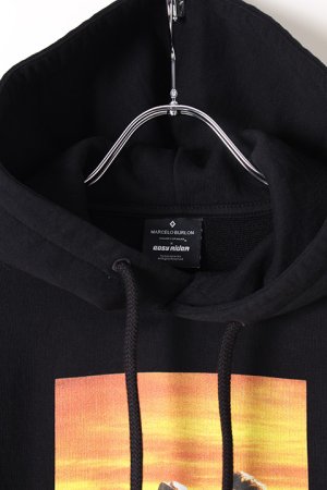 画像2: 【 50%OFF セール｜69,300円→34,650円】 MARCELO BURLON マルセロ ブロン EASY RIDER POSTER HOODIE{CMBS20-096-1025-BJS}