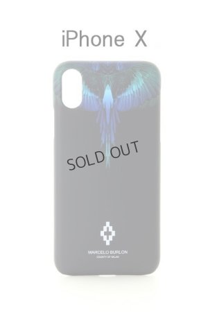 画像1: {SOLD}MARCELO BURLON マルセロ ブロン BLUE WINGS X CASE【iPhoneX/XS】{-AIA}