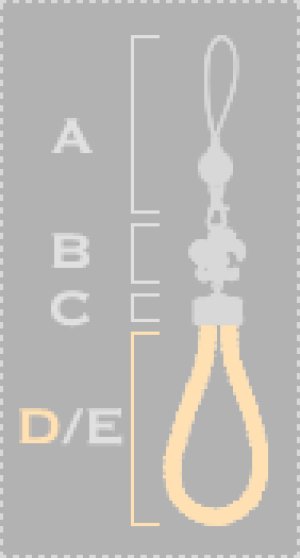画像3:  {SOLD} Fillico ectache フィリコ・エクターシュ パーツD NEZCA 紐部分 クリスタル{-}