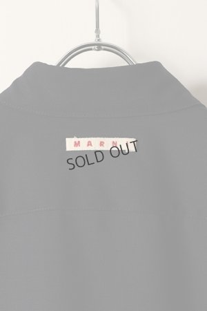 画像7: {SOLD}MARNI マルニ トロピカルウール製 長袖シャツ{CUMU0061A3TW83900B99-BDS}
