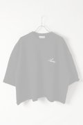   AUI NITE アウィナイト cutoff embroidery logo sweat{-BFS}