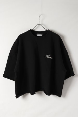 画像2: AUI NITE アウィナイト cutoff embroidery logo sweat{-BES}