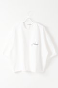  {SOLD} AUI NITE アウィナイト cutoff embroidery logo sweat{-BFS}