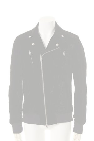 画像1:  {SOLD} DIET BUTCHER SLIM SKIN ダイエットブッチャー スリムスキン Crash velvet biker blouson{-AFA}